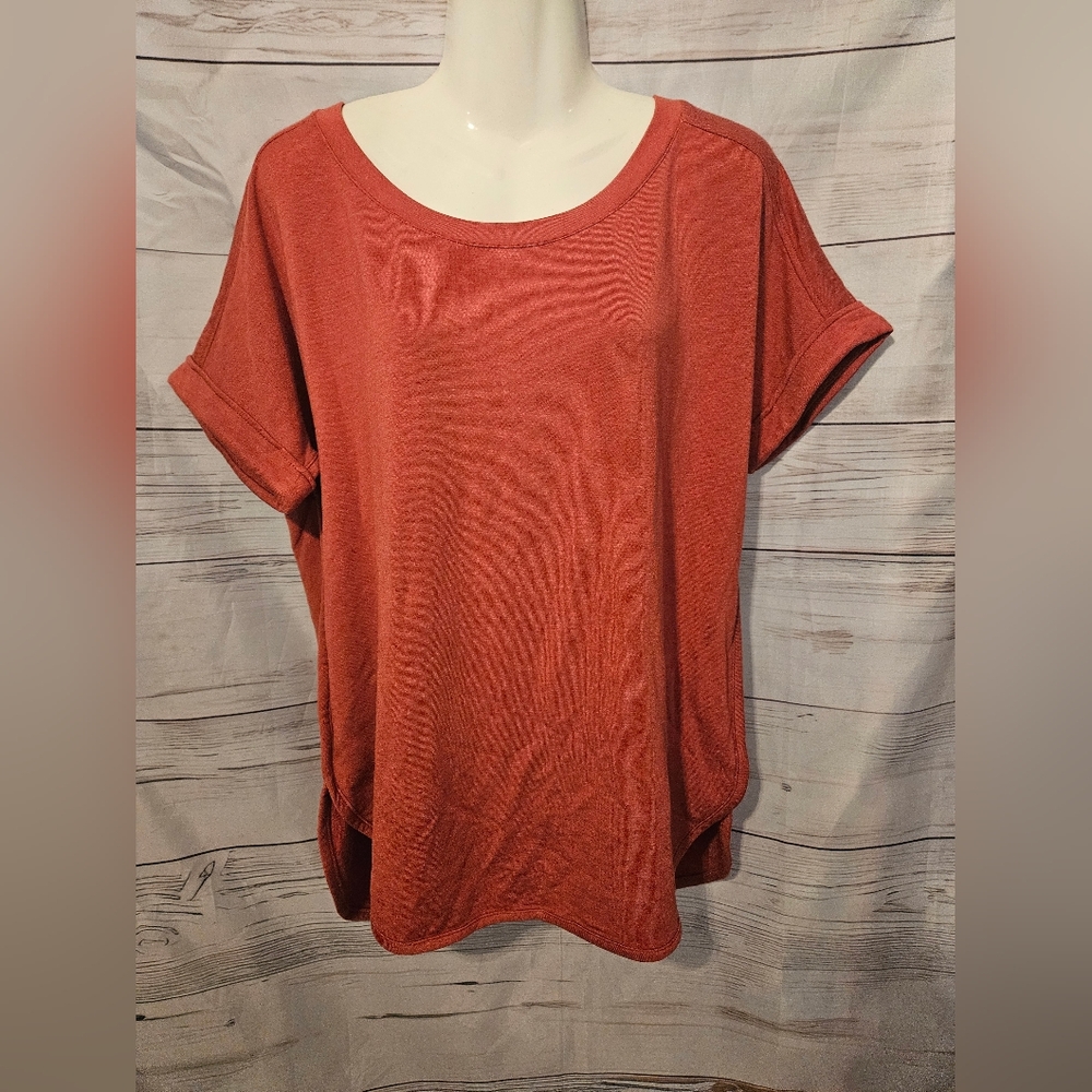 Matty M Women's Casual Red Top Size M